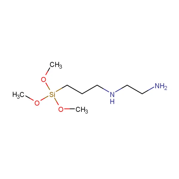 100 kg 1760-24-3 N-(2-aminoethyl)-3-aminopropyltrimethoxysilaan C8H22N2O3Si